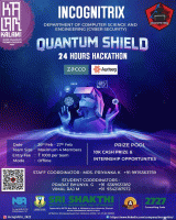 QUANTUM SHIELD 2K26 Technical Symposium Poster